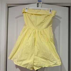 Yellow Romper/Dress